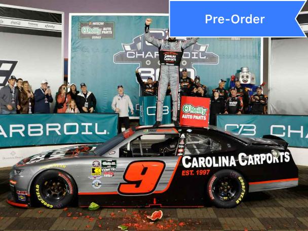 Ross Chastain 2026 Carolina Carports Charlotte Race Win 1:24 Diecast *PREORDER* - Image 2