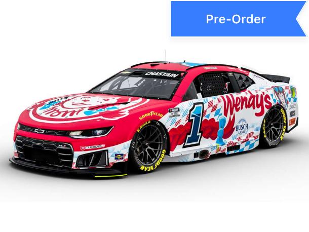 Ross Chastain 2026 Wendy's Foil Number 1:24 Diecast *PREORDER*