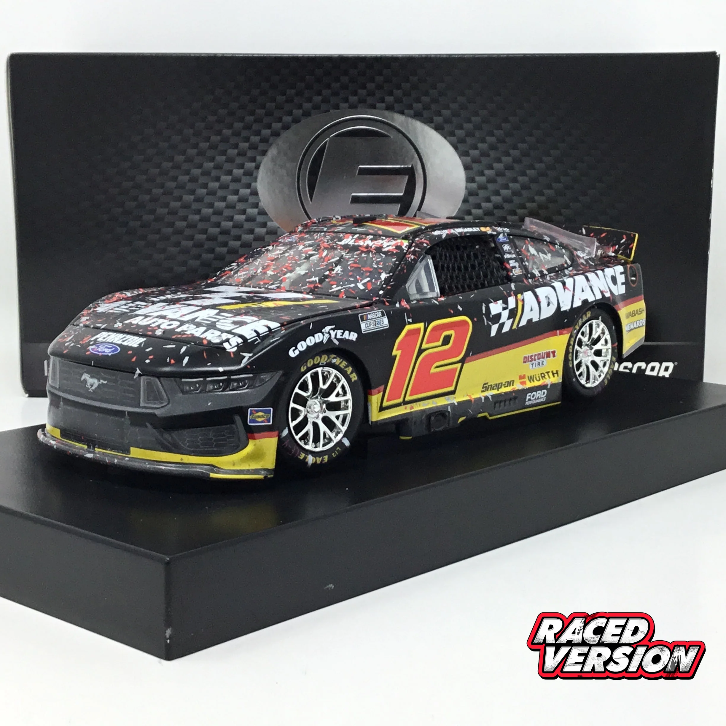 Ryan Blaney 2025 Advance Auto Parts Daytona Race Win Foil Number Elite 1:24 Diecast