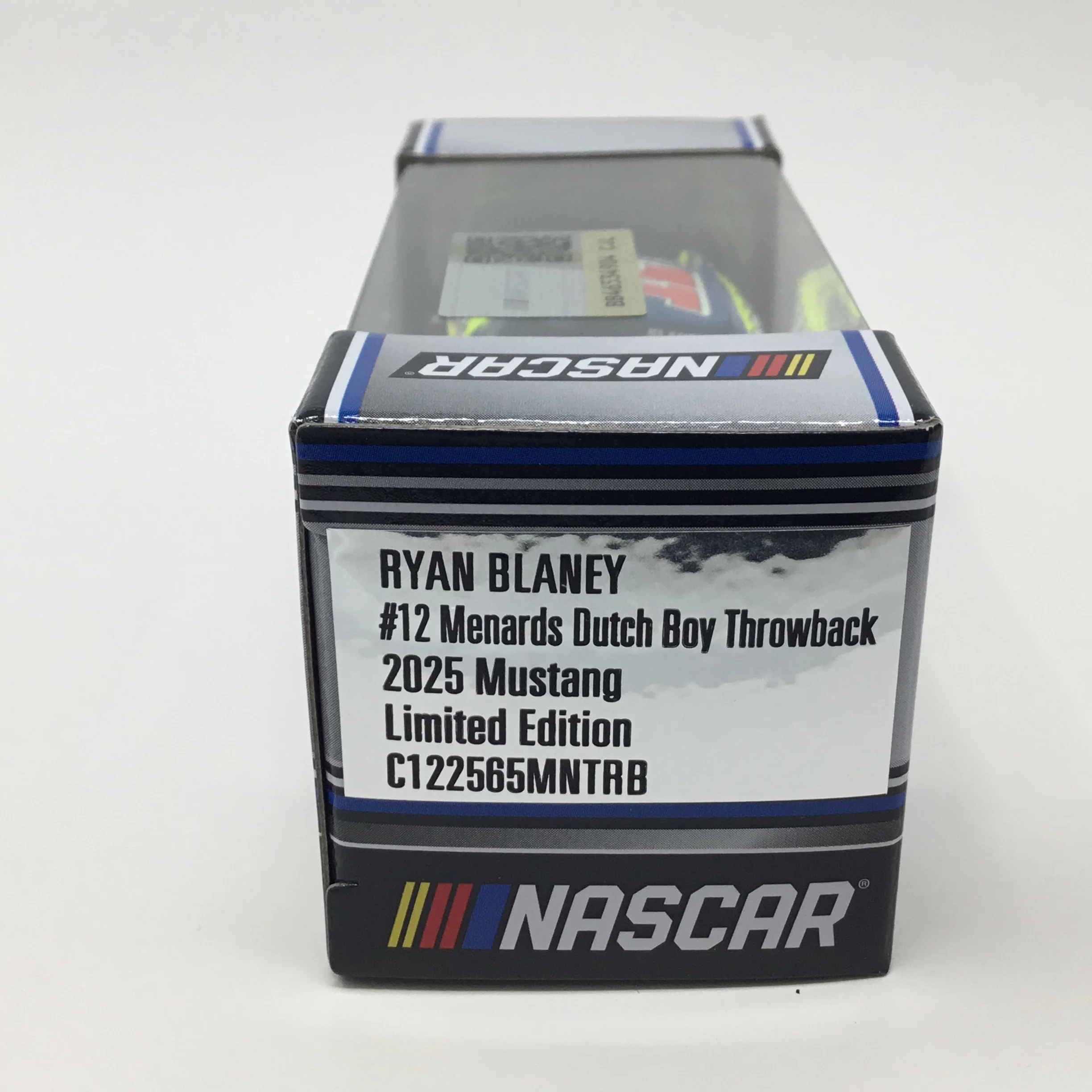 Ryan Blaney 2025 Menards Dutch Boy Throwback 1:64 Diecast - Image 2