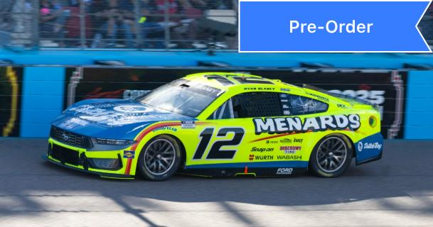 Ryan Blaney 2025 Menards Phoenix Race Win 1:24 Diecast *PREORDER* - Image 2