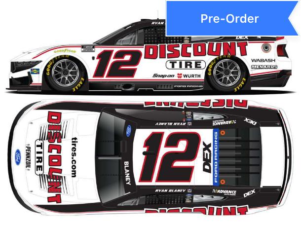 Ryan Blaney 2026 Discount Tire 1:24 Diecast *PREORDER*