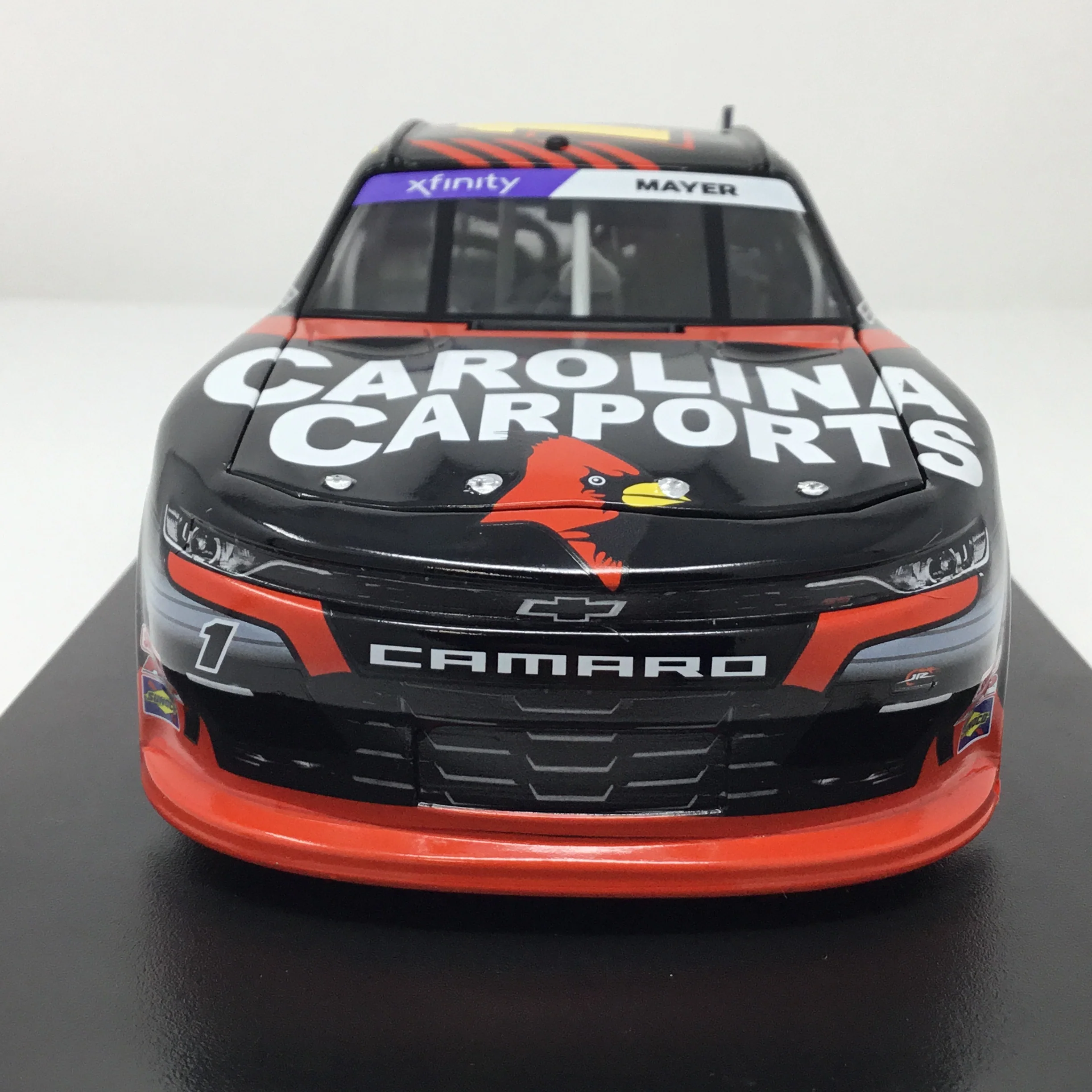 Sam Mayer 2024 Carolina Carports Foil Number 1:24 Diecast - Image 3