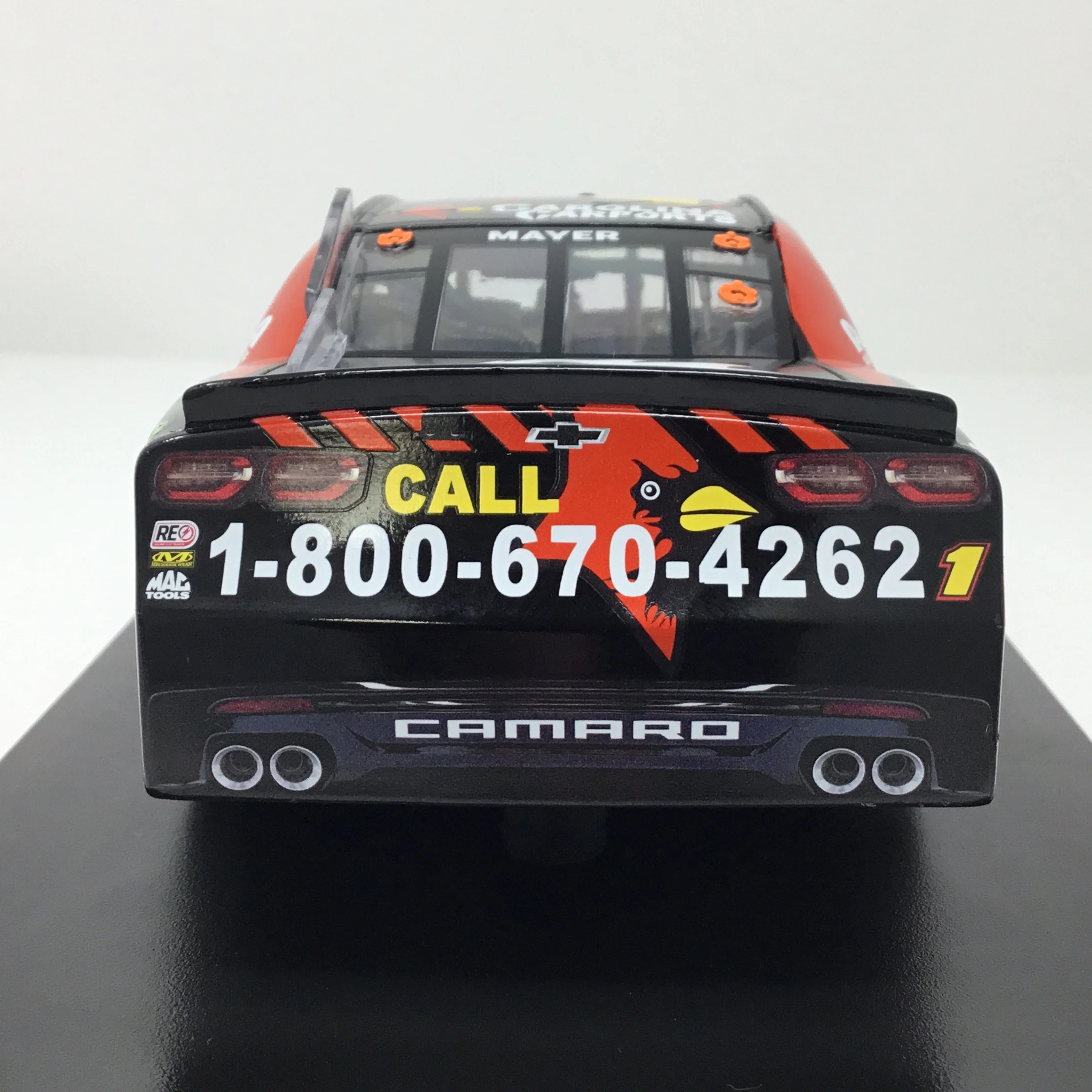 Sam Mayer 2024 Carolina Carports Foil Number 1:24 Diecast - Image 5