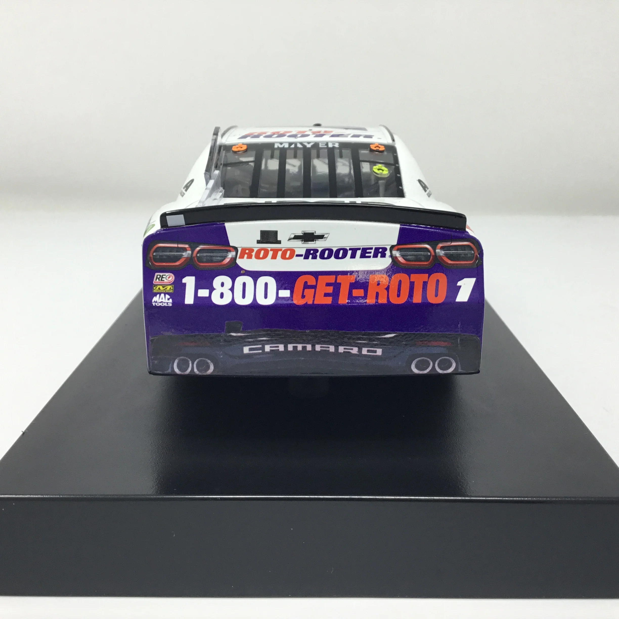 Sam Mayer 2024 Roto-Rooter Iowa Race Win Autographed 1:24 Diecast - Image 5