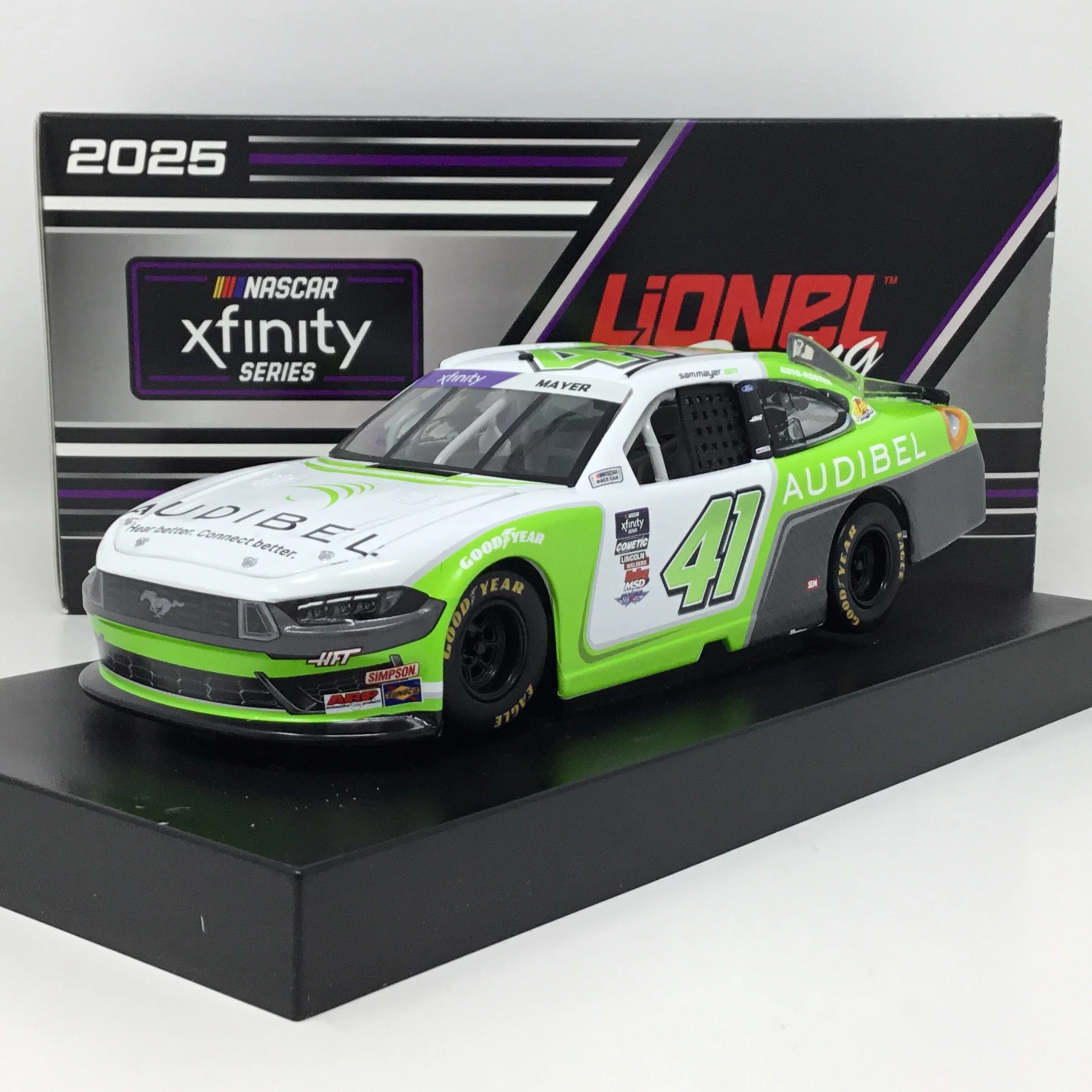 Sam Mayer 2025 Audibel Foil Number 1:24 Diecast