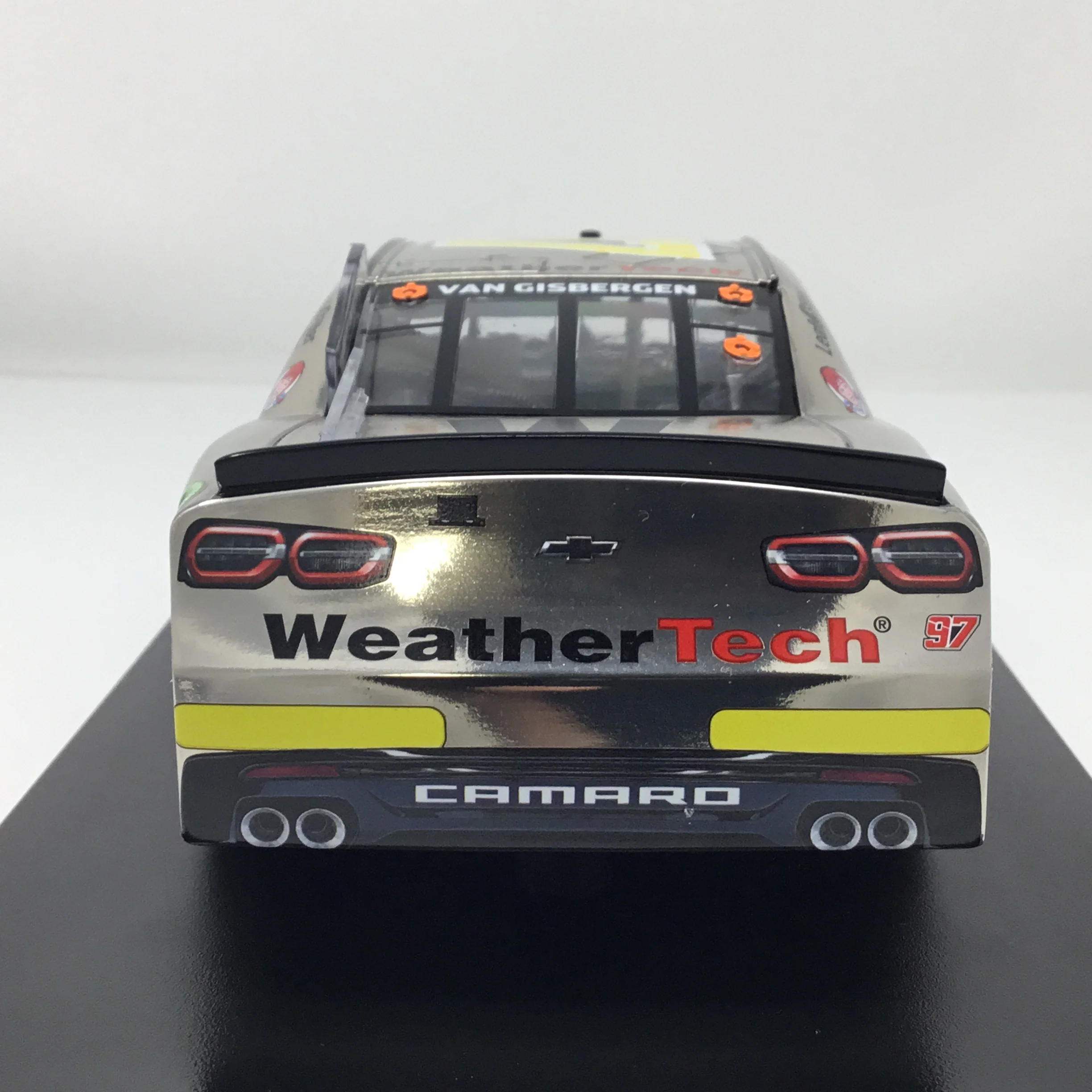 Shane Van Gisbergen 2024 WeatherTech Foil Number 1:24 Color Chrome Diecast - Image 5