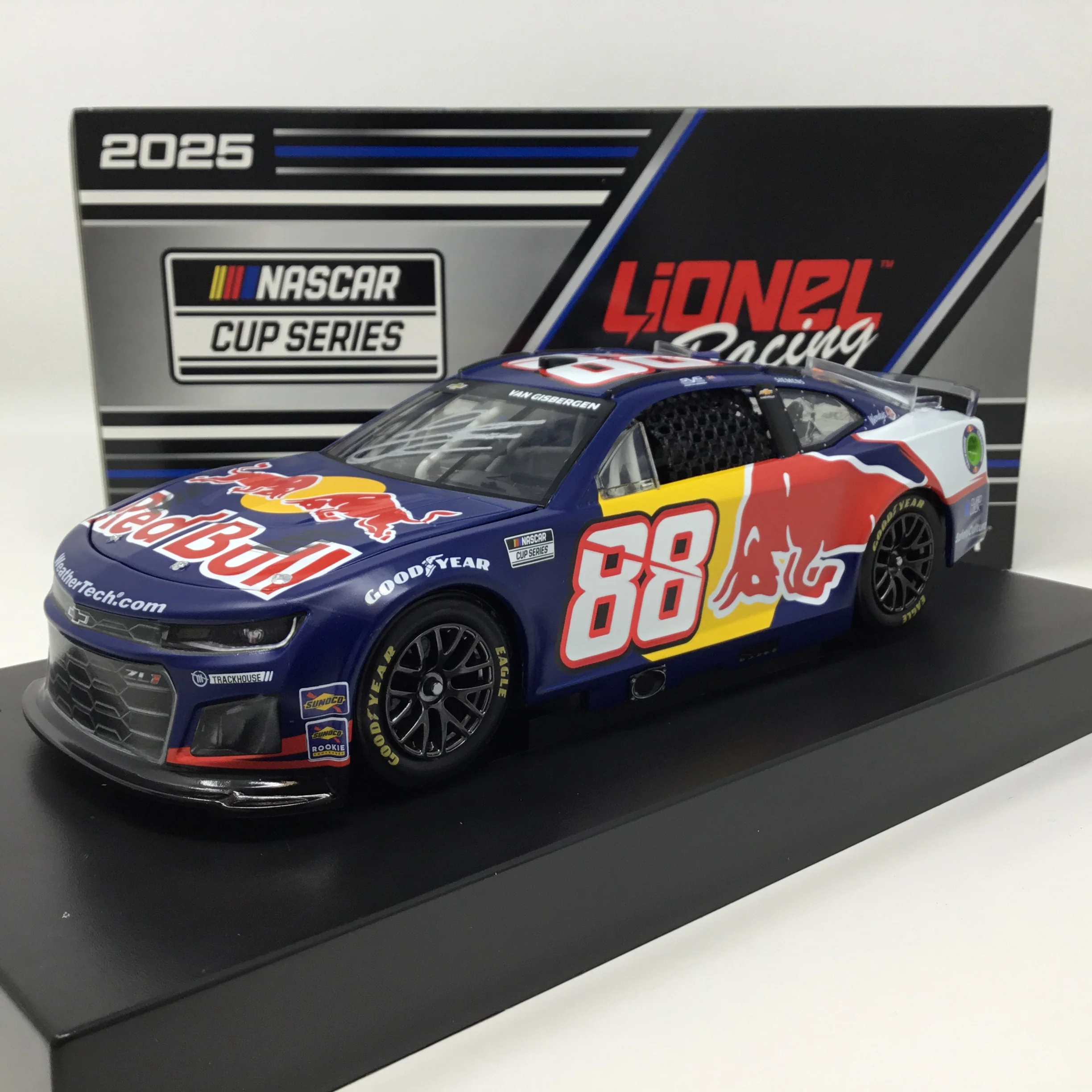 Shane Van Gisbergen 2025 Red Bull Autographed 1:24 Diecast