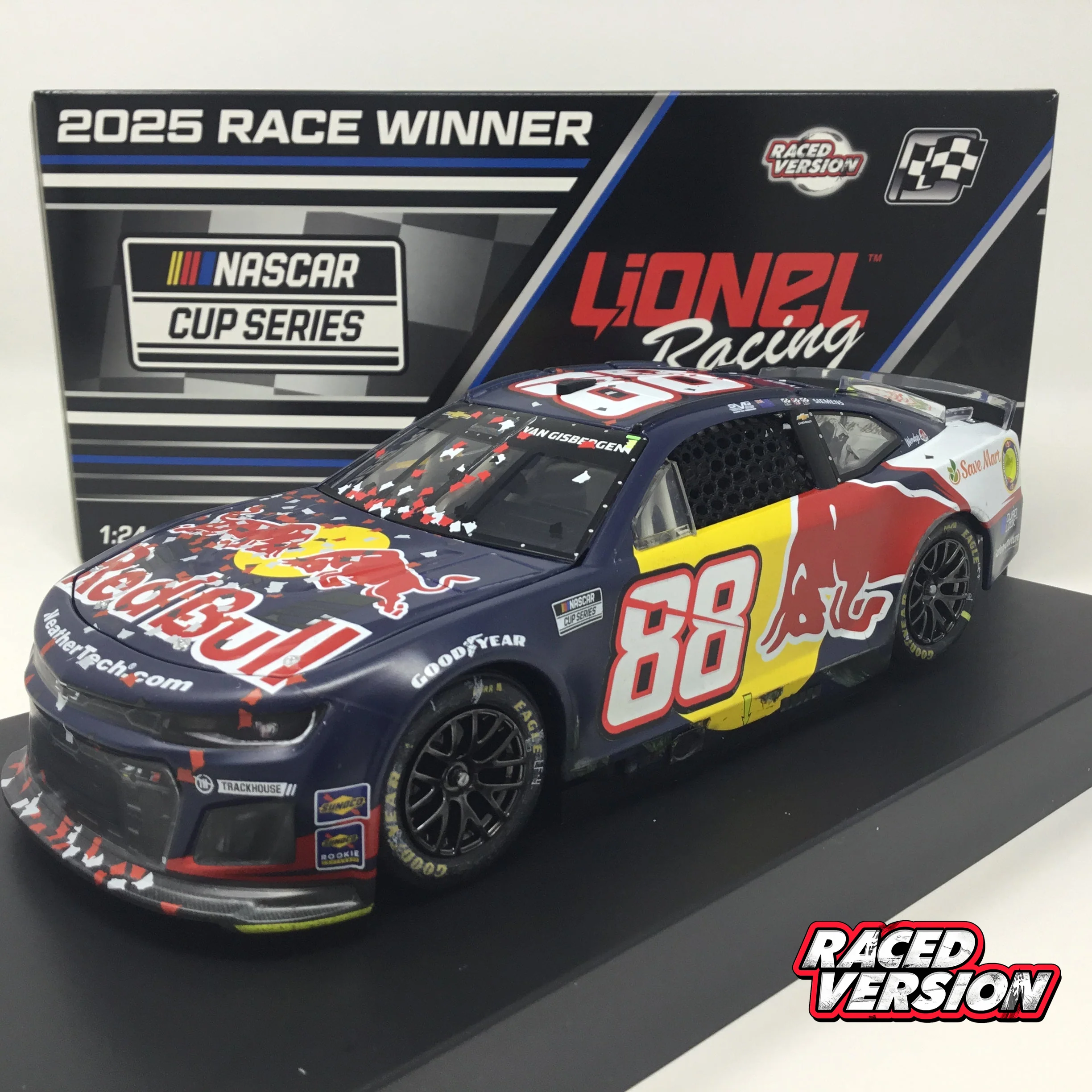 Shane Van Gisbergen 2025 Red Bull Sonoma Race Win 1:24 Diecast