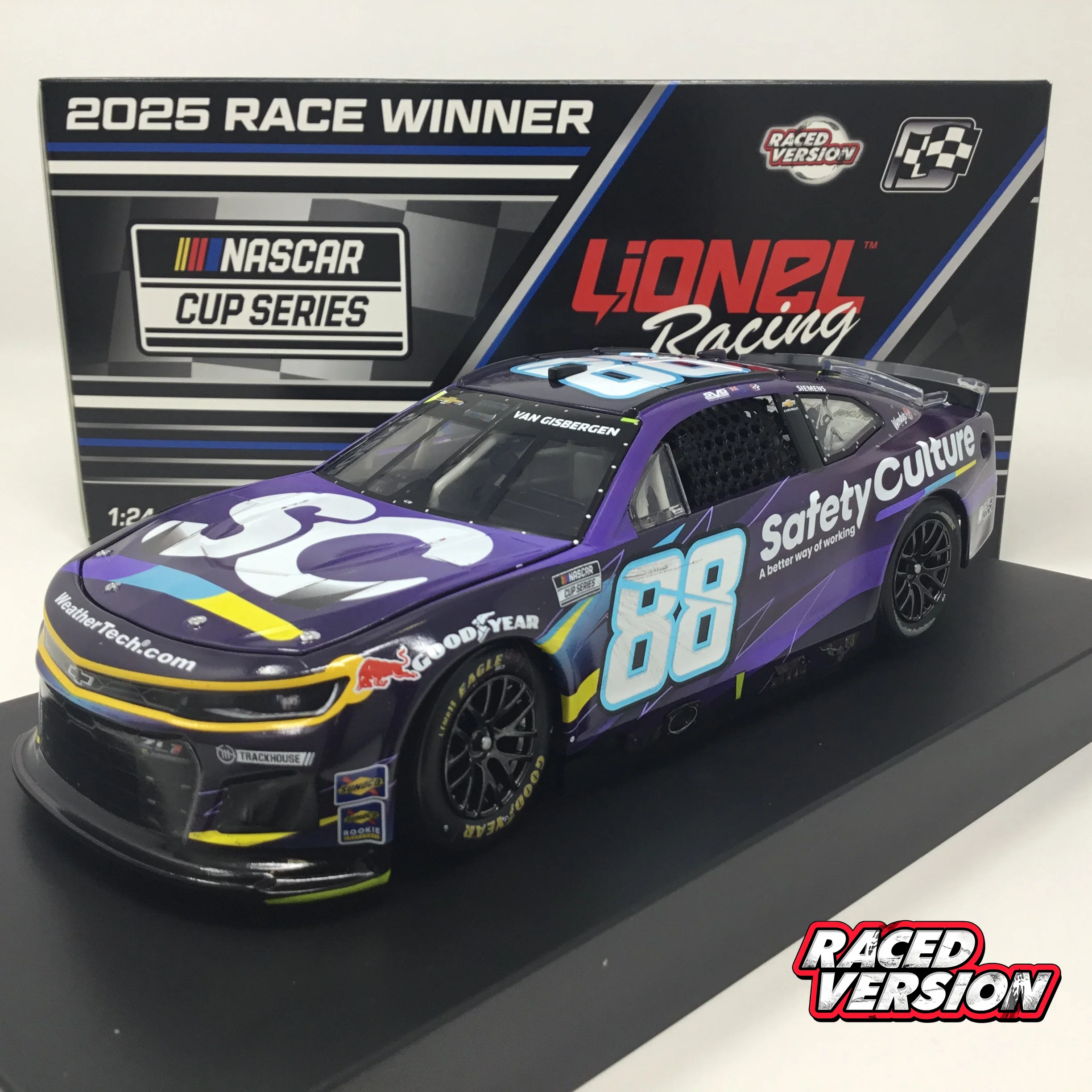 Shane Van Gisbergen 2025 Safety Culture Mexico City Race Win 1:24 Diecast