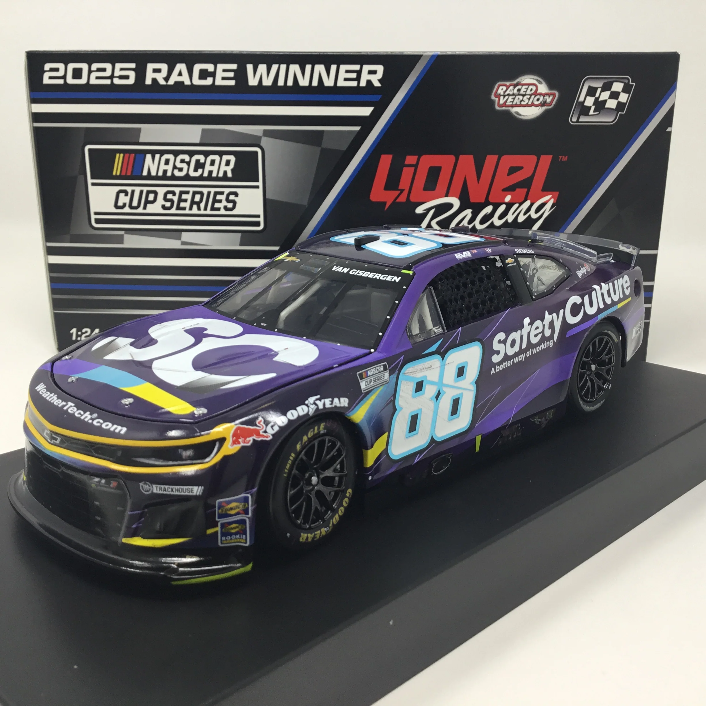 Shane Van Gisbergen 2025 Safety Culture Mexico City Race Win 1:24 Diecast - Image 2