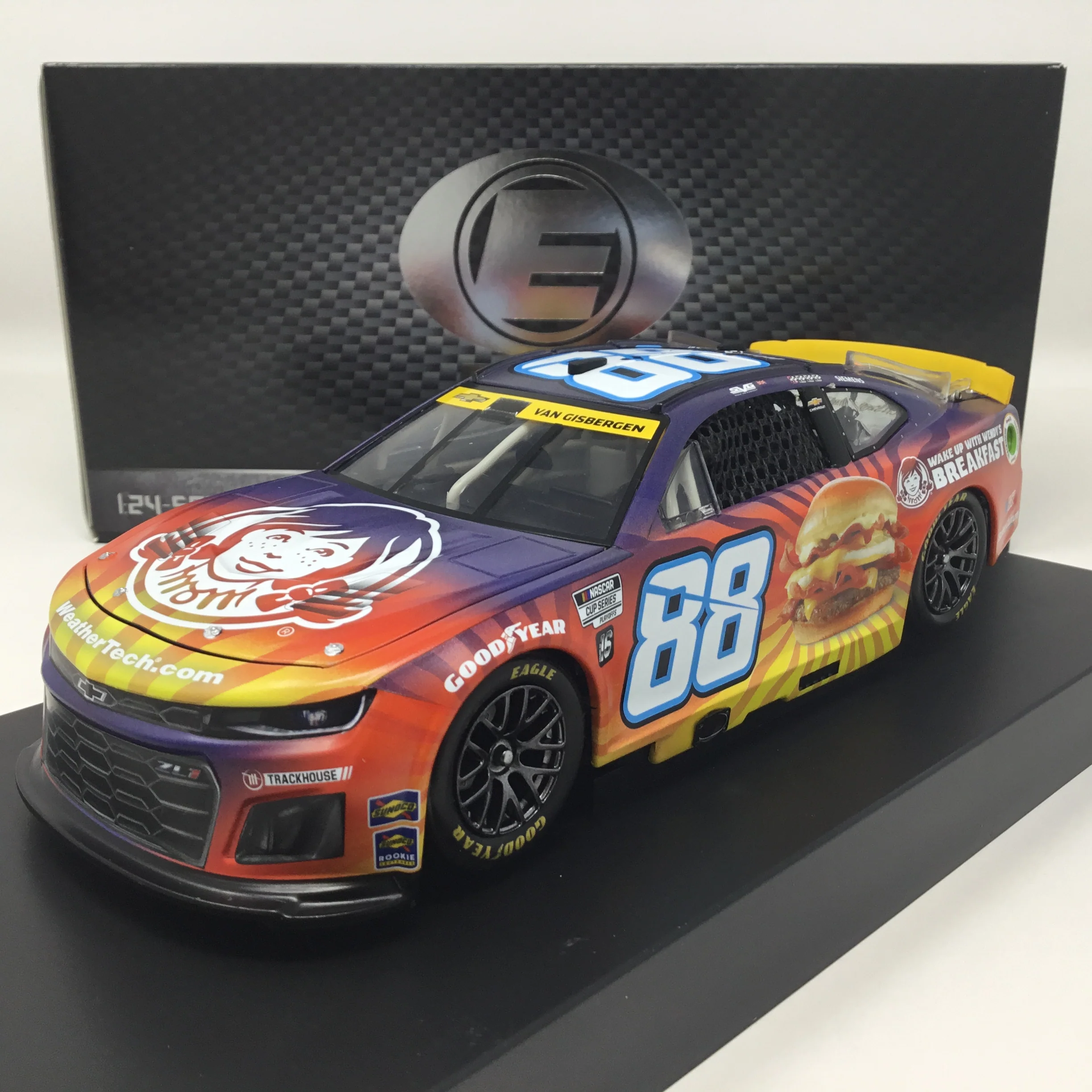 Shane Van Gisbergen 2025 Wendy's Breakfast Baconator Elite 1:24 Diecast