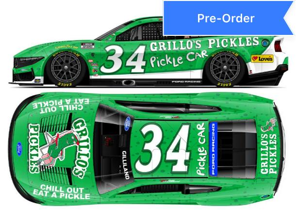Todd Gilliland 2026 Grillo's Pickles 1:64 Diecast *PREORDER*