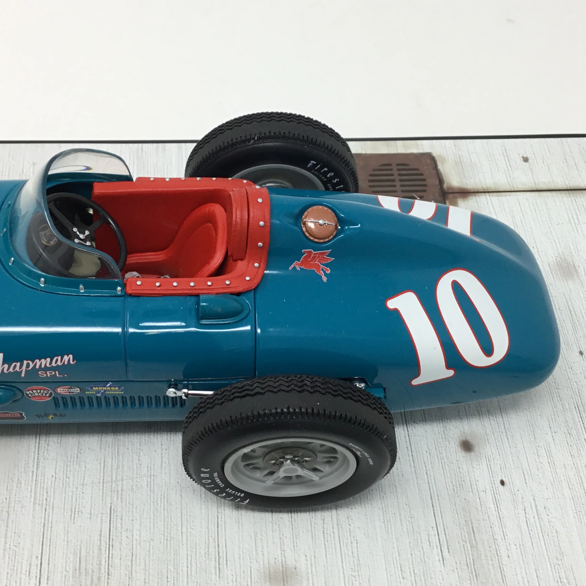 Tony Bettenhausen 1955 Carousel 1 Chapman Special Indianapolis 500 1:18 Diecast #4504 - Image 8