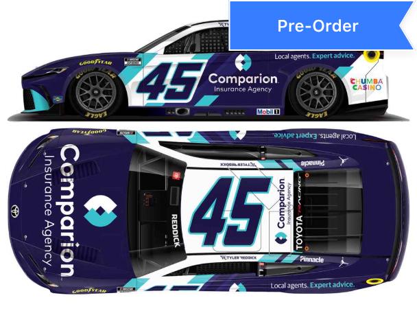 Tyler Reddick 2026 Comparion Insurance 1:24 Diecast *PREORDER*