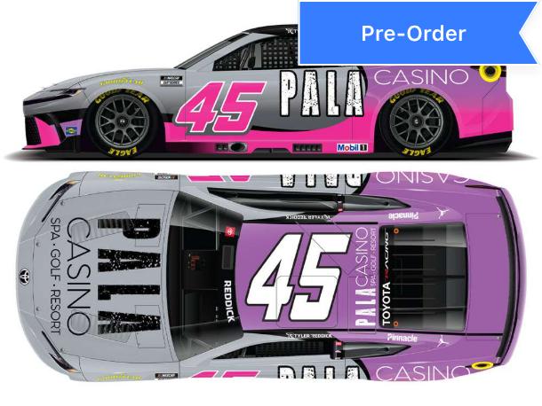 Tyler Reddick 2026 Pala Casino 1:24 Diecast *PREORDER*