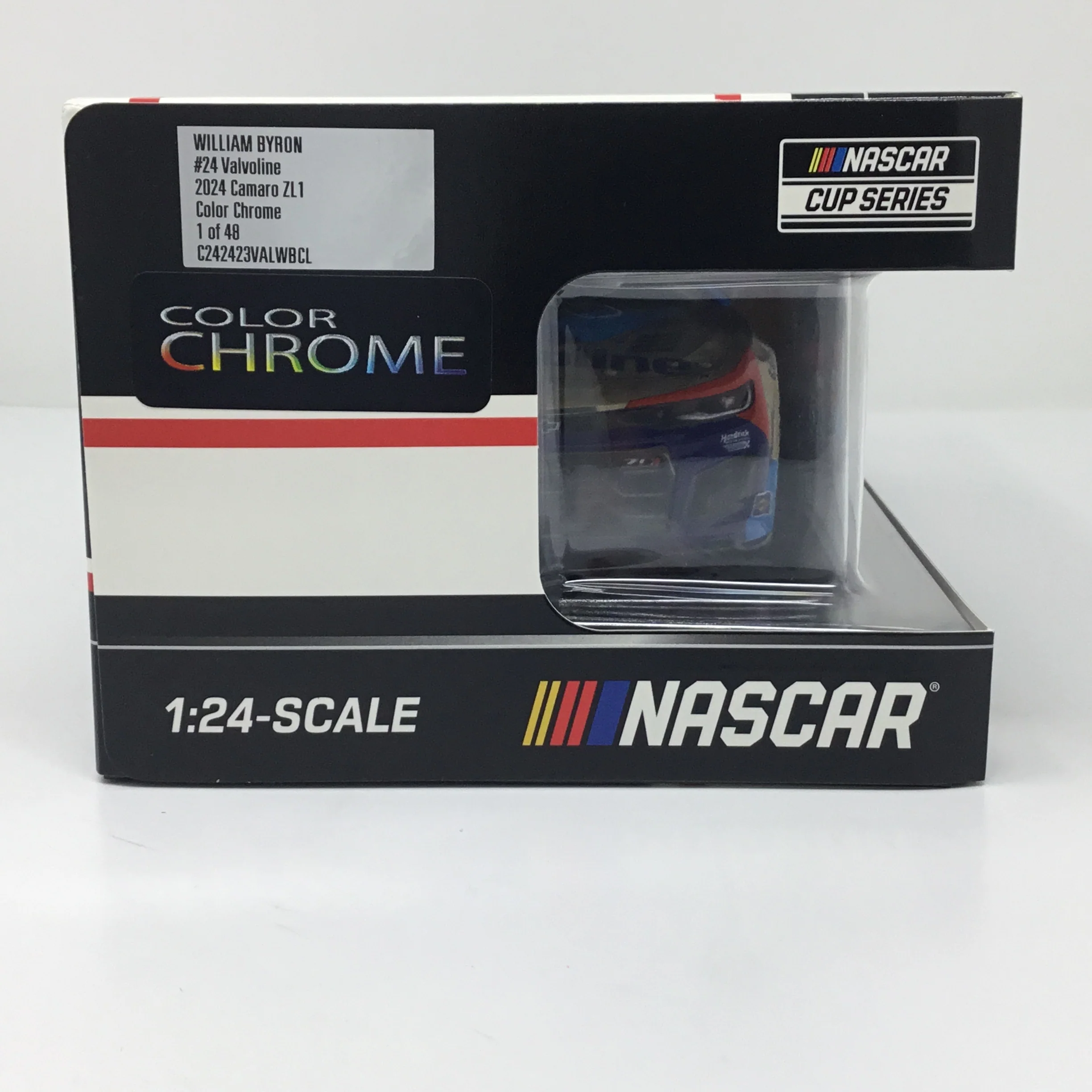 William Byron 2024 Valvoline 1:24 Color Chrome Diecast - Image 6