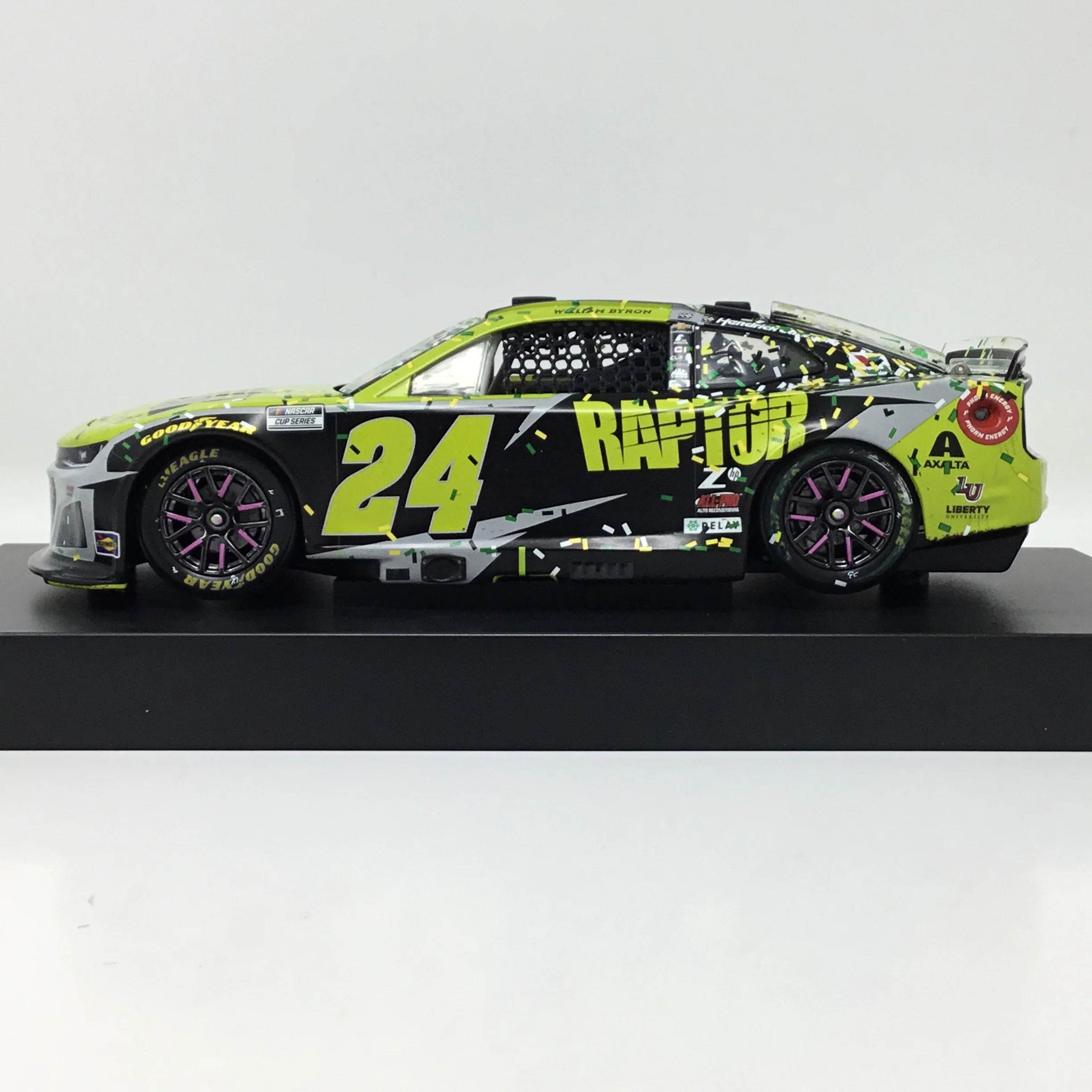 William Byron 2025 Raptor Iowa Race Win 1:24 Elite Diecast - Image 2