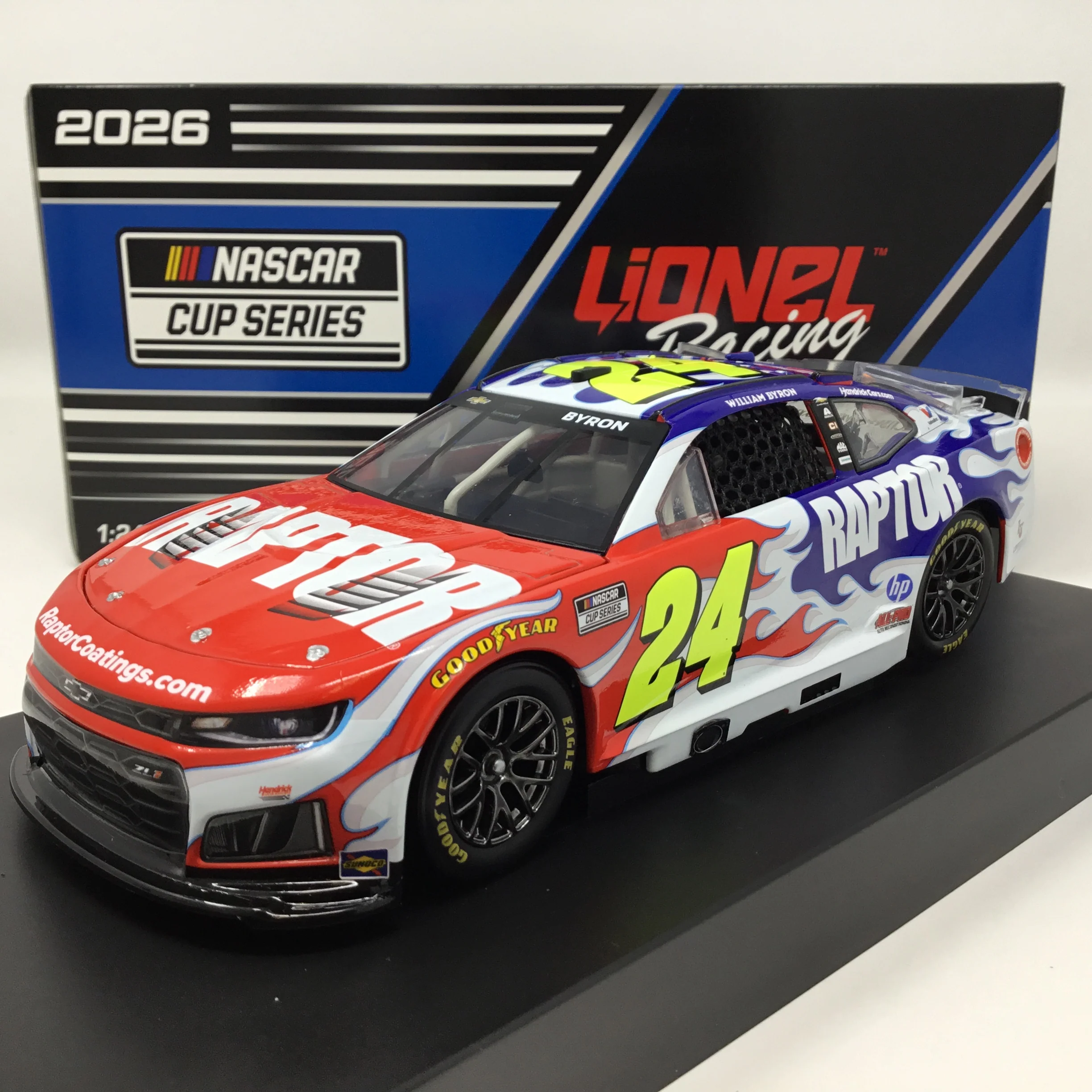 William Byron 2026 Raptor 1:24 Diecast